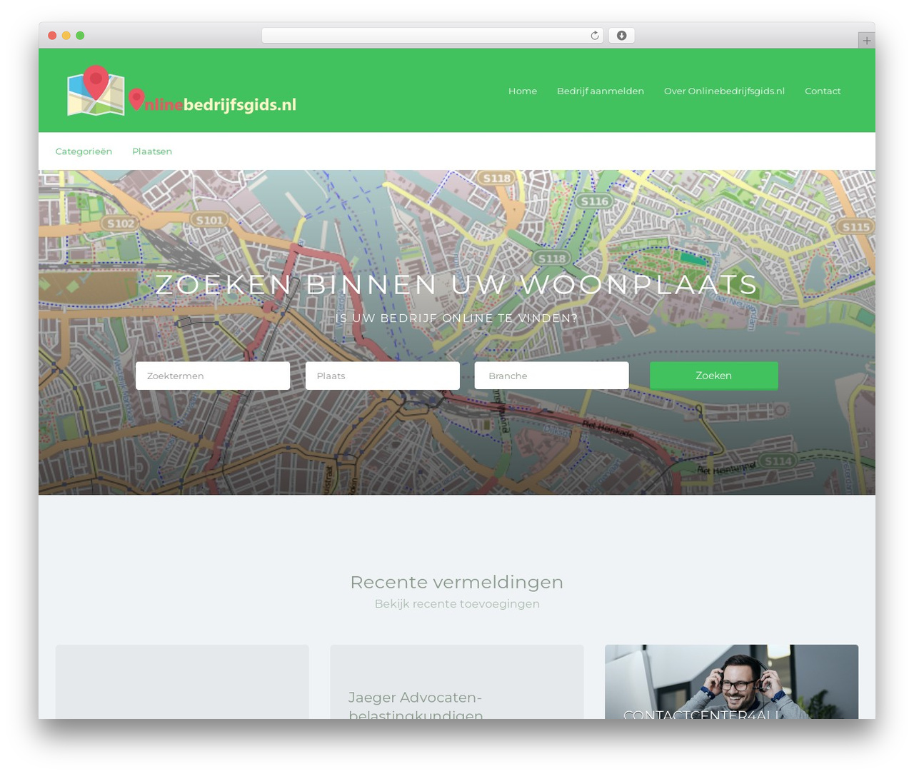 Listify WordPress theme - onlinebedrijfsgids.nl