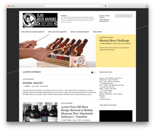 Google Calendar Widget (google-calendar-widget) free WordPress plugin - ojaibeerbarons.com