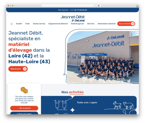 Theme WordPress Hello Elementor - jeannet-debit.fr