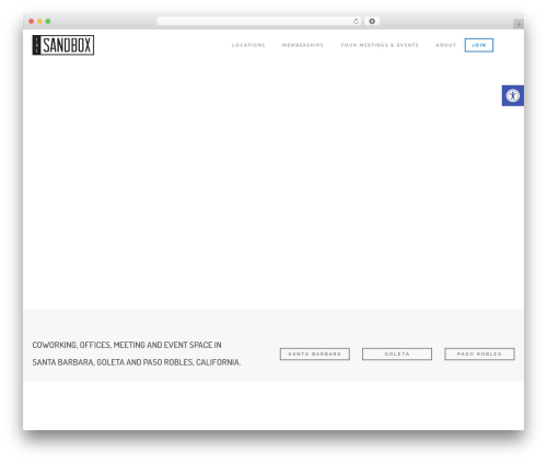 WordPress theme Rayko - sandboxcoworking.com