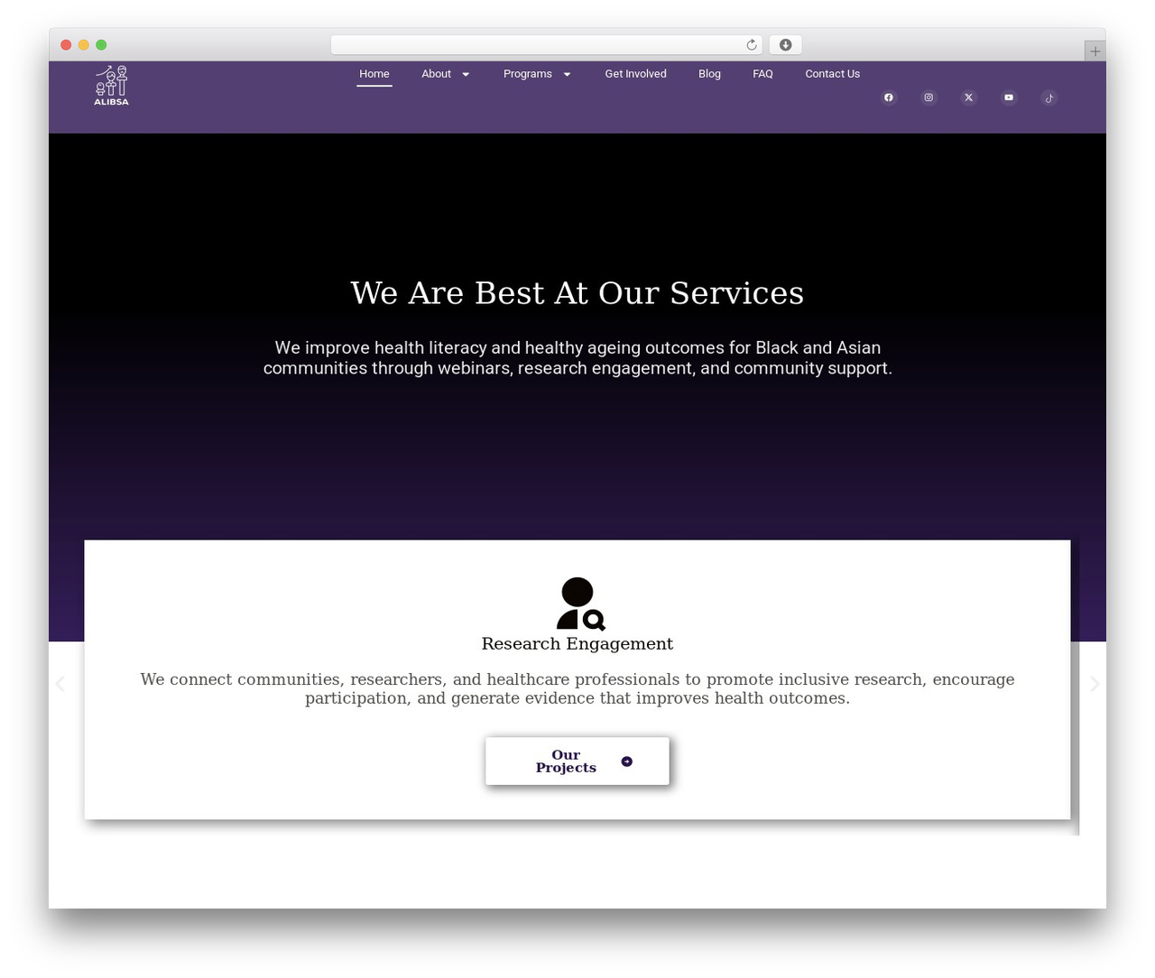 WordPress theme Blocksy Child - alibsa.com