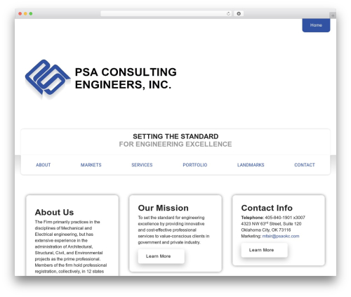 WordPress theme Hello Elementor - psaokc.com
