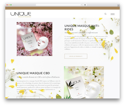 Biagiotti core WordPress plugin - unique-skincare.ch