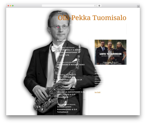 Divi WordPress theme - ollipekkatuomisalo.com