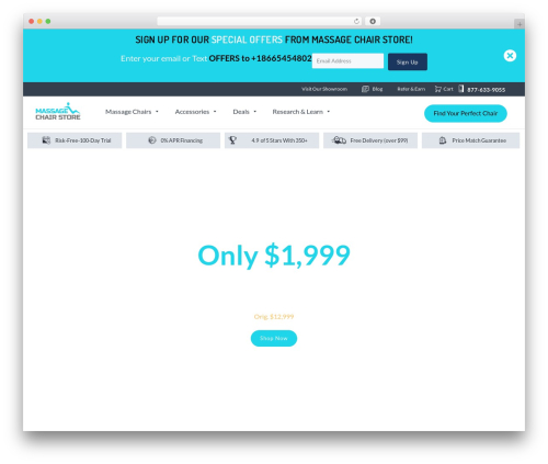 Tiktok for woocommerce WordPress plugin - massagechairstore.com