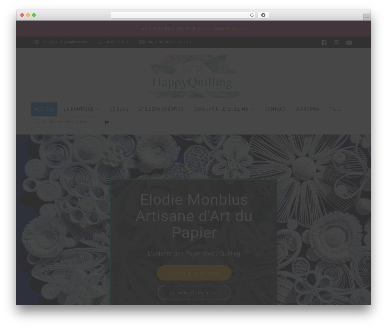 Materialis WordPress website theme - happyquilling.com Materialis WordPress website theme - happyquilling.com