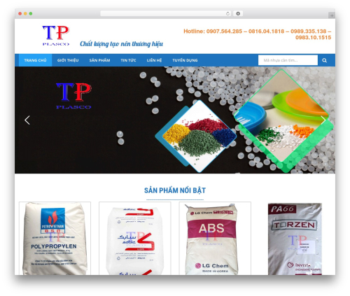 MegaStore WordPress theme - hatnhuatinphat.com