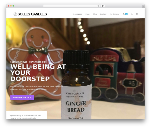 Ocean ecommerce WordPress plugin - solelycandles.co.uk