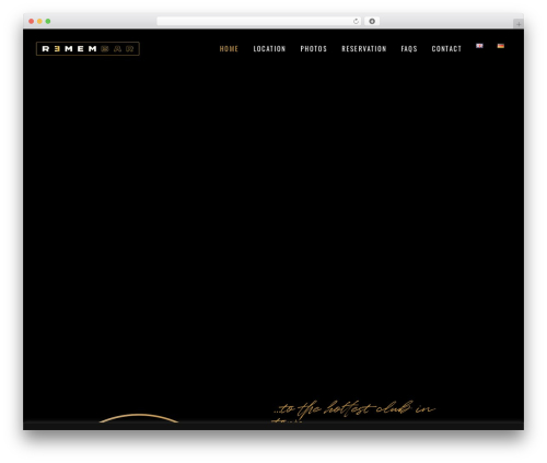 Offbeat theme WordPress - remembar.club