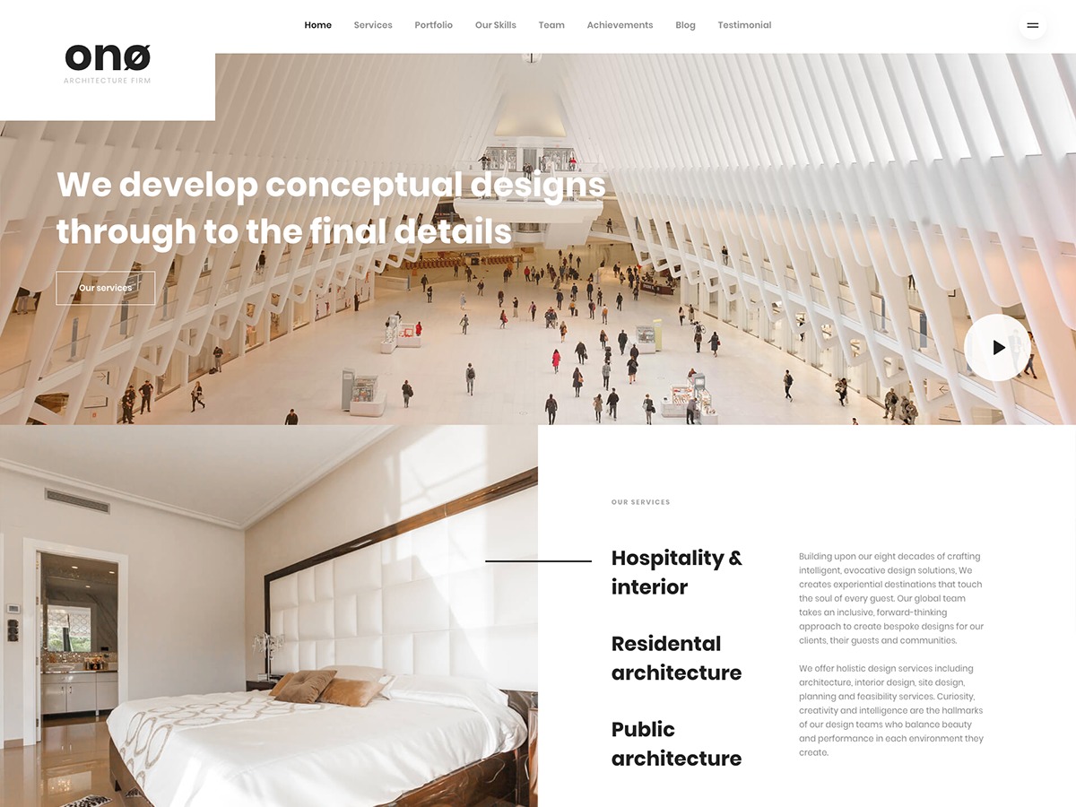 ono top WordPress theme