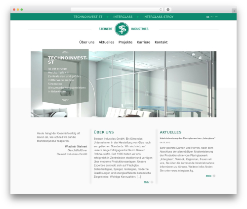 Steinert WordPress theme - steinertind.de