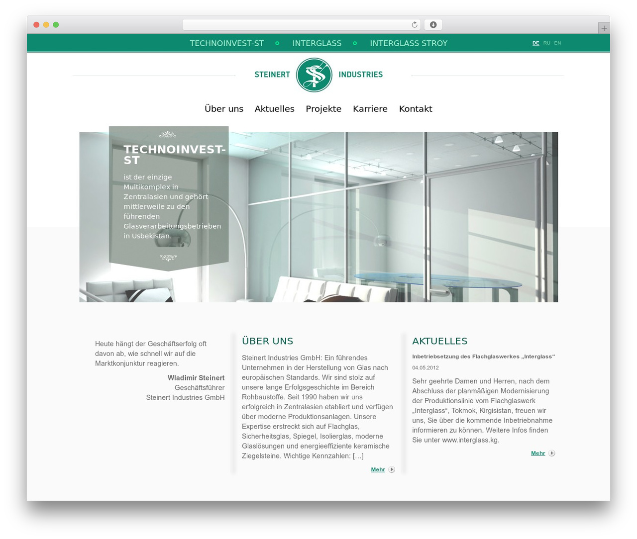 Steinert WordPress theme - steinertind.de