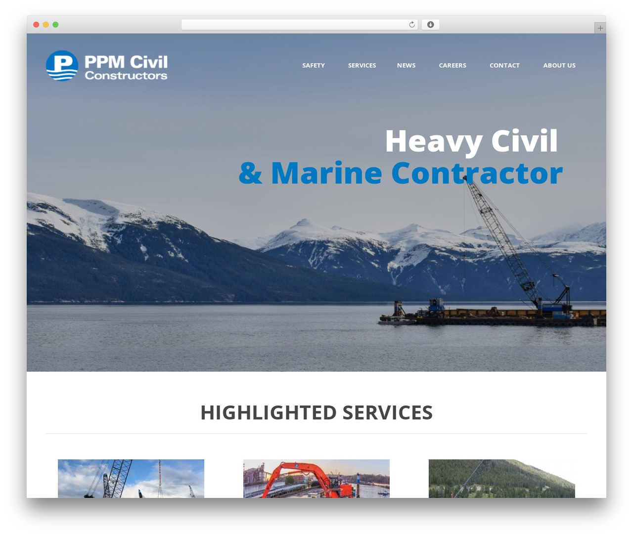 Theme WordPress Mega Project - ppmcivilconstructors.com