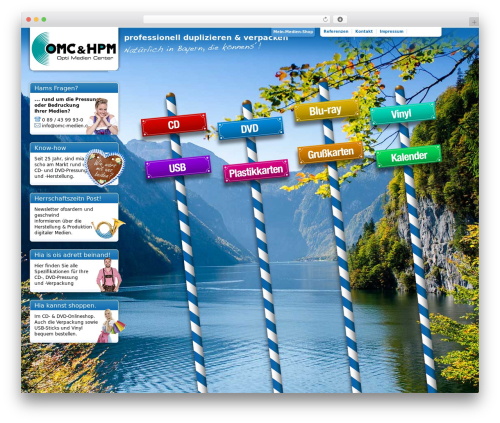 Theme WordPress OMC - optimediencenter.de