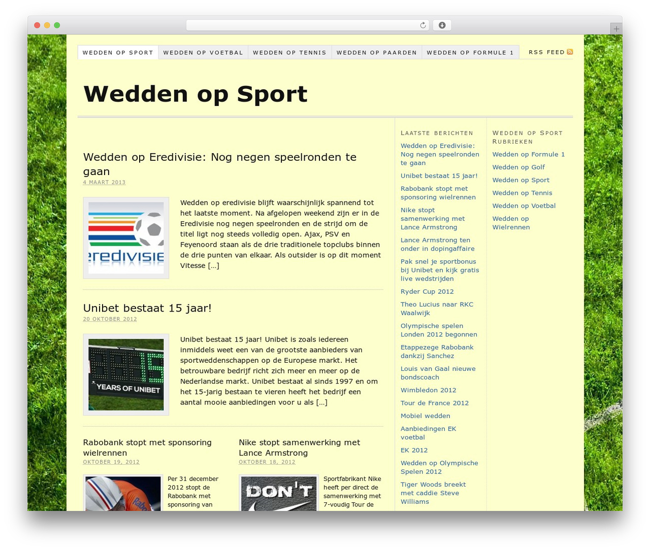 Thesis theme WordPress - opsportwedden.com Thesis theme WordPress - opsportwedden.com