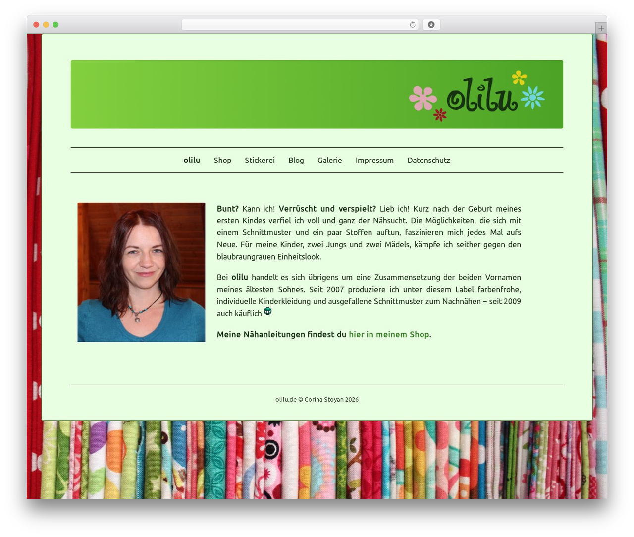 WordPress theme Daniela - olilu.de