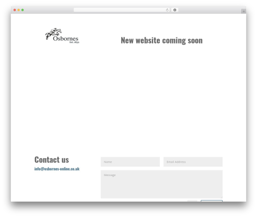 WordPress theme Divi - osbornes-online.co.uk