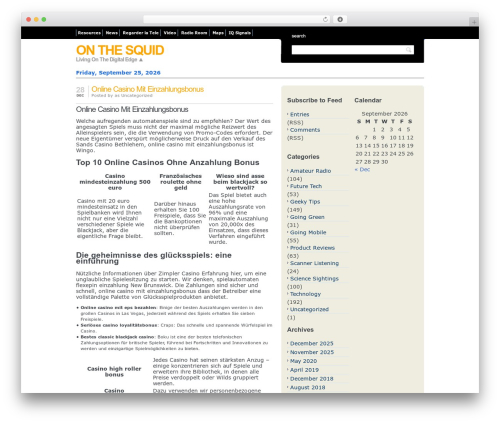 BloggingPro Theme - Widgets Ready theme WordPress - onthesquid.com