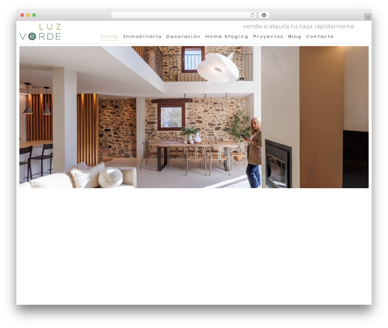 Netbrainbase WordPress theme - www.luzverdehome.es