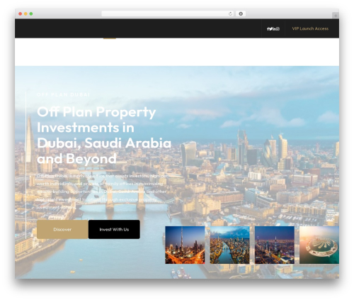 Off Plan Dubai theme WordPress - offplandubai.ae