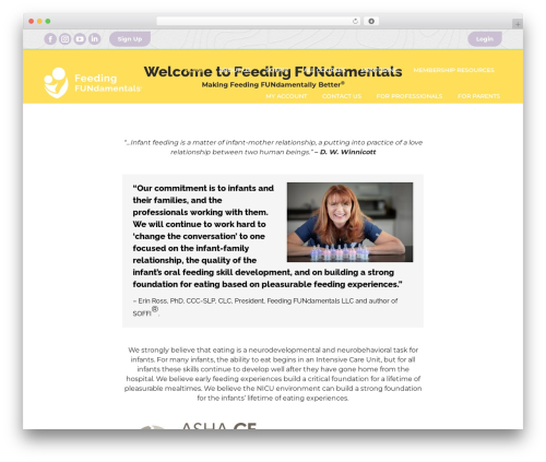 The7 WP theme - feedingfundamentals.com