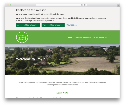 Documents WordPress plugin - froyleparishcouncil.org.uk
