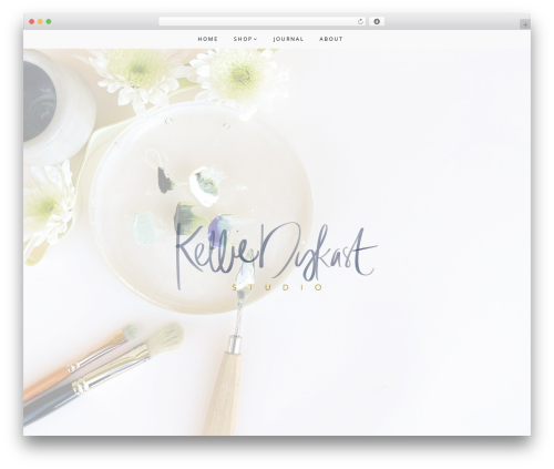 WordPress theme Catelyn - kelliedykast.com