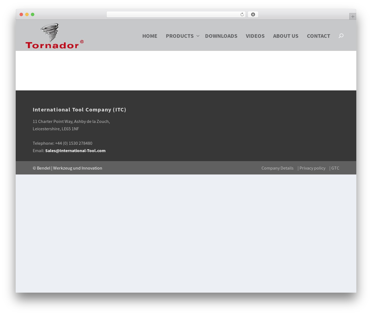 WordPress theme Extra - tornador.co.uk