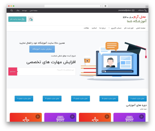 Studiare core WordPress plugin - demo.iwebschool.ir