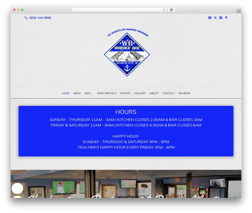 Beacon Theme best WordPress theme - wonderbaracnj.com