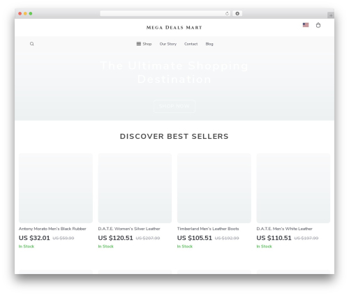 Botticelli premium WordPress theme - megadealsmart.shop