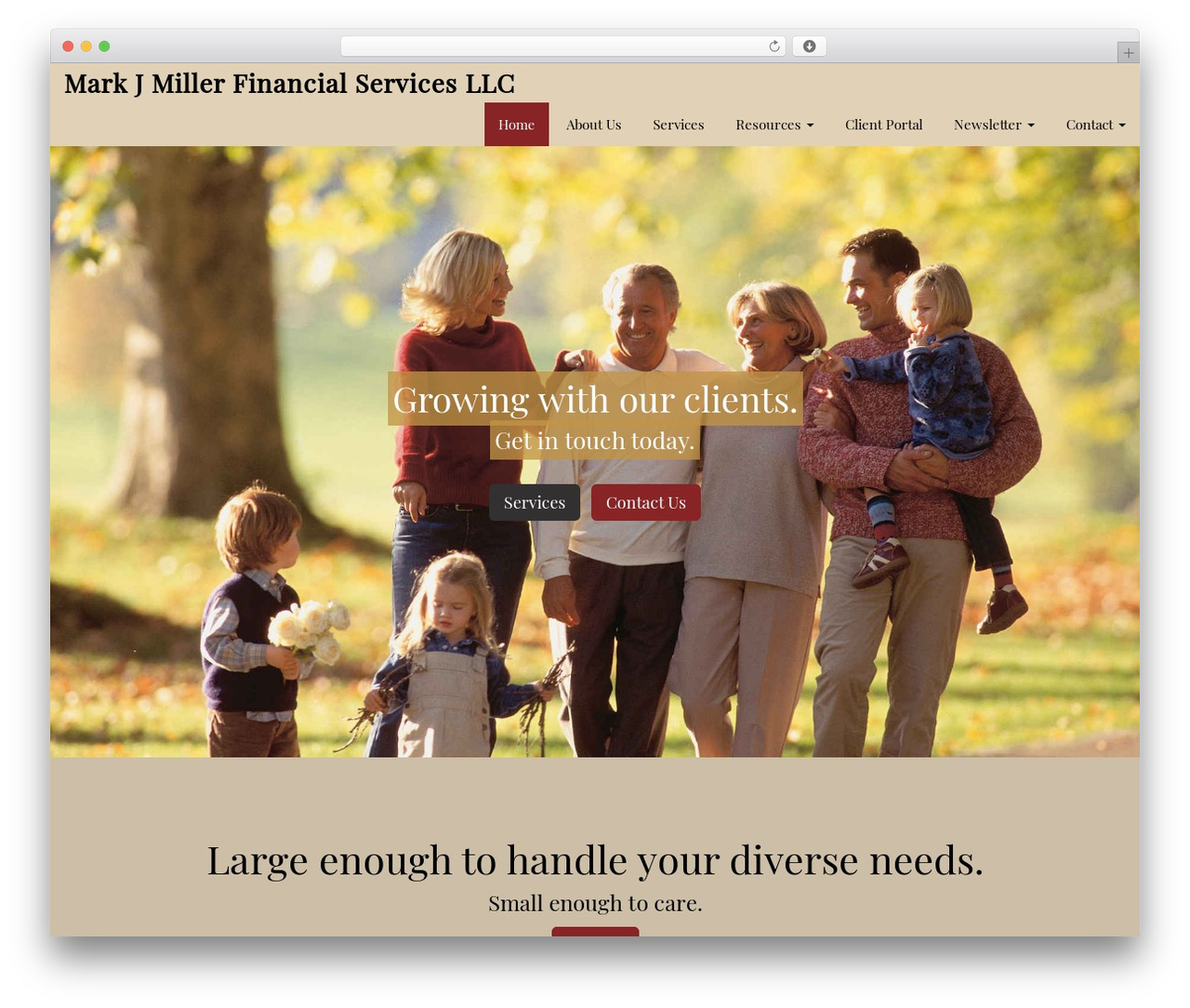 Customized4 theme WordPress - markjmillercpa.com