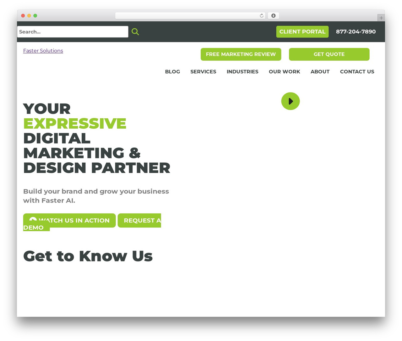 Faster Solutions (FSOL) best WordPress theme - fastersolutions.com