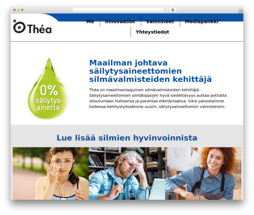 Lucci Starter WordPress theme - thea-nordic.fi