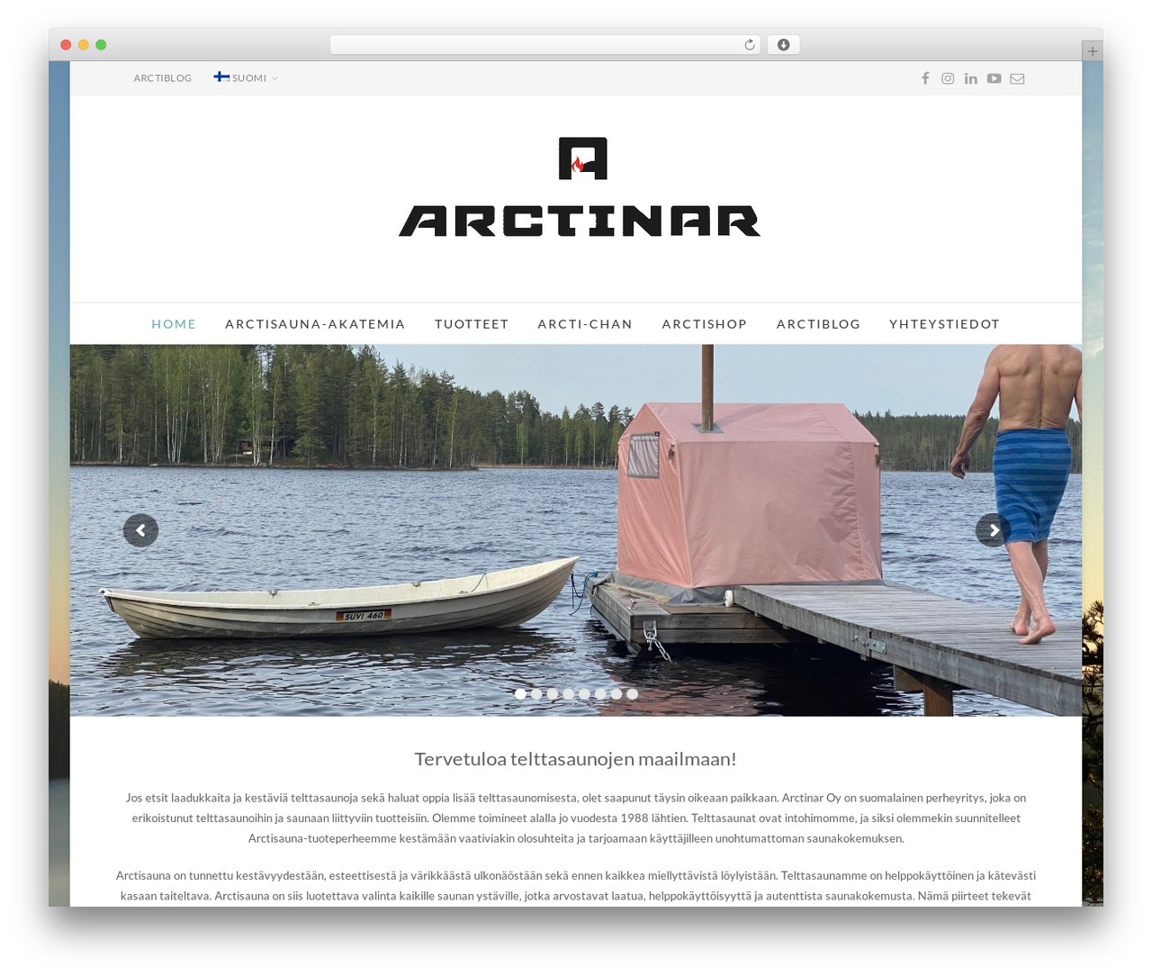 Simple & Elegant theme WordPress - arctinar.com