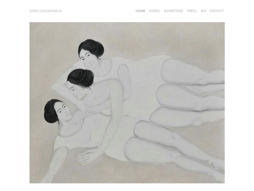 Sofia Cacciapaglia theme WordPress by Davide De Maestri