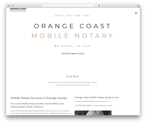 Vattaric theme WordPress - orangecoastmobilenotary.com