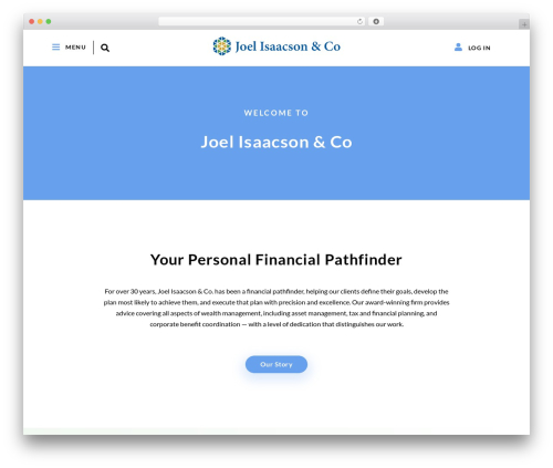 WordPress theme Jico - joelisaacson.com