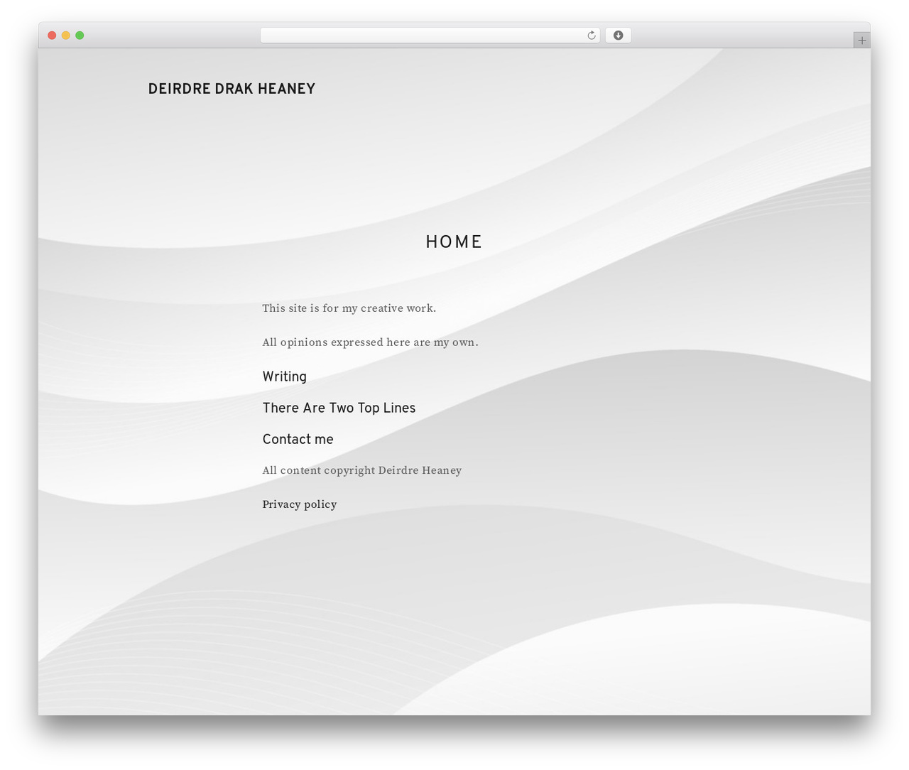 WP Indigo theme WordPress - drakling.com