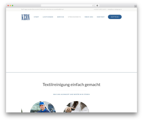 WP theme GoWash - kern-reinigung.ch