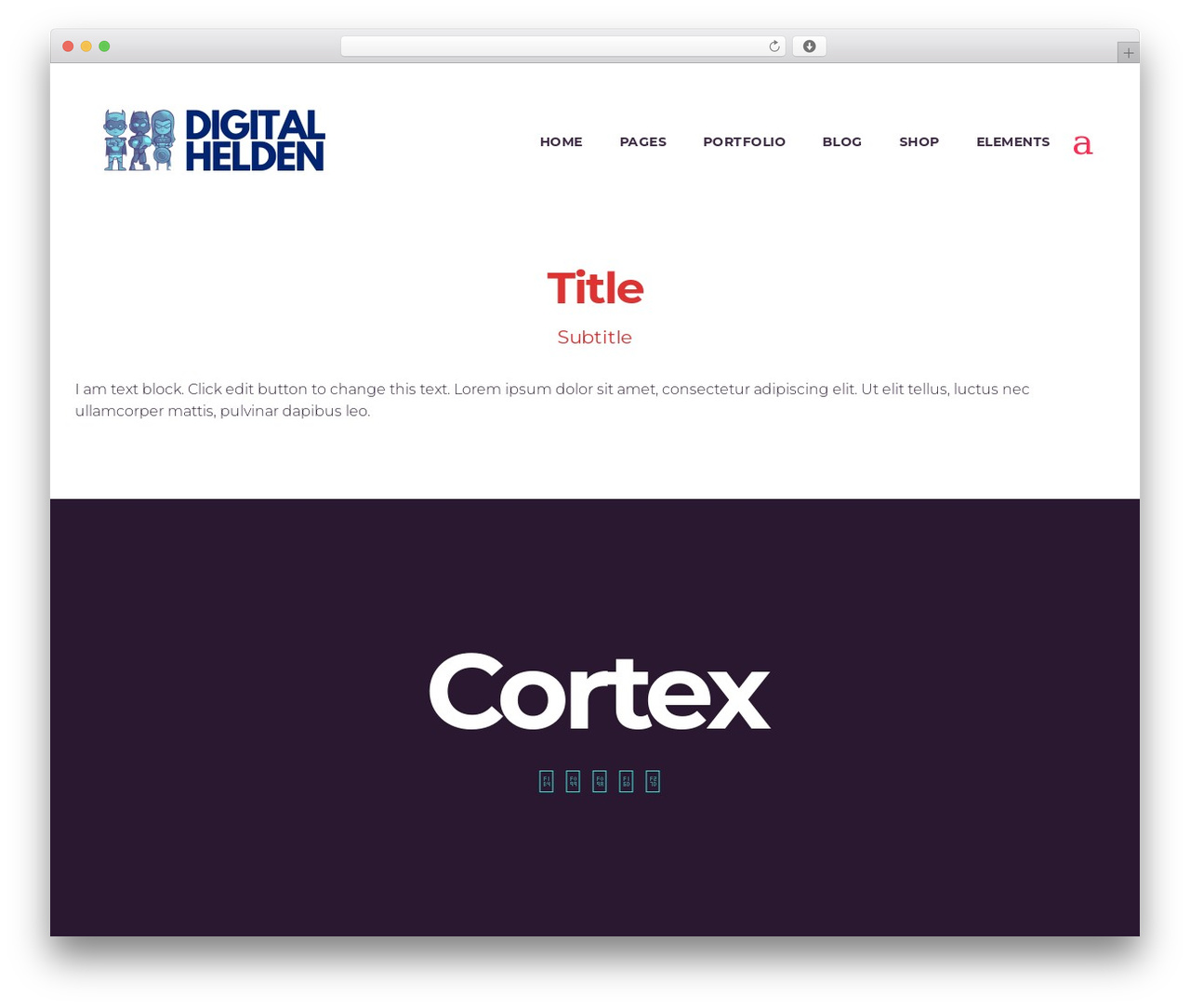 Best WordPress theme Cortex - digitalhelden.ch Best WordPress theme Cortex - digitalhelden.ch