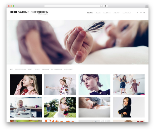 Duerichen Wordpress Theme top WordPress theme - sabineduerichen.de