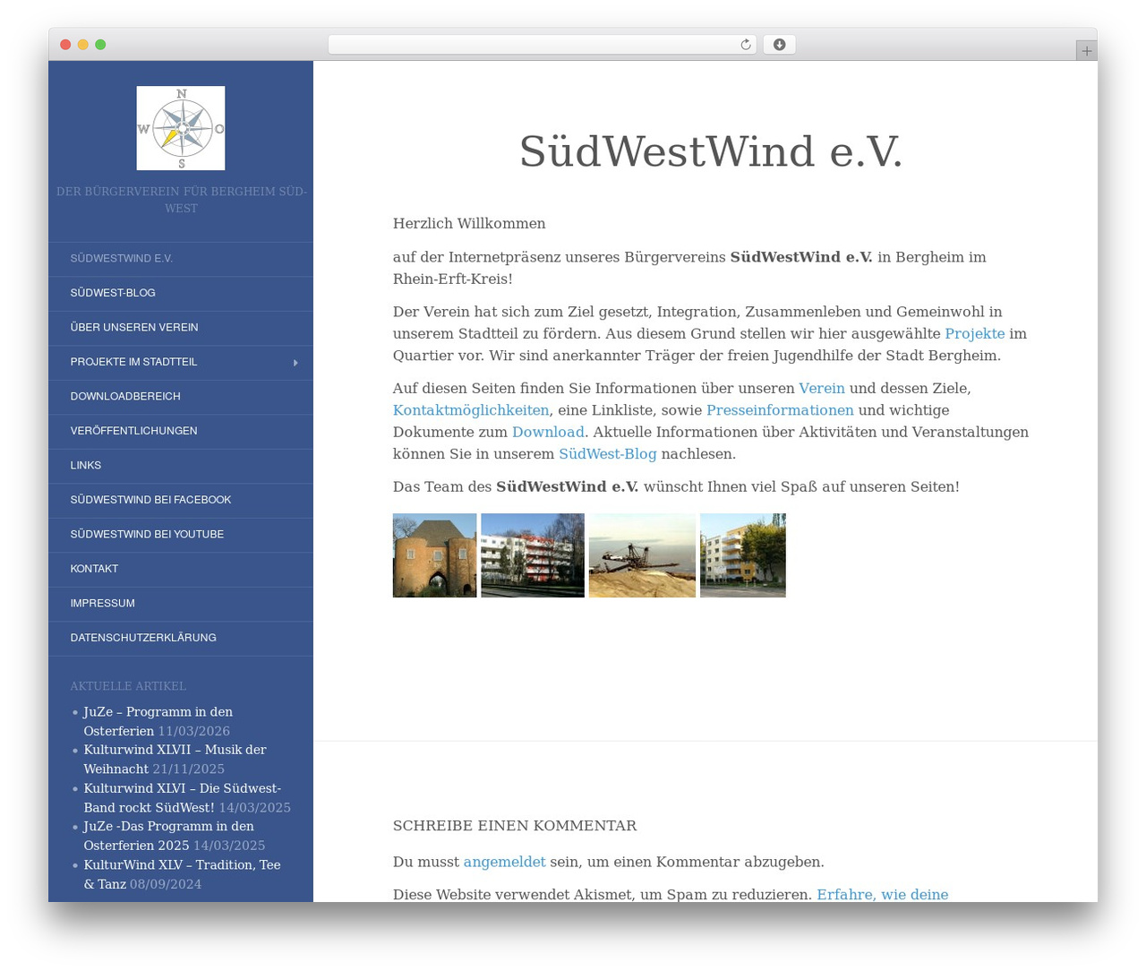 Flat theme WordPress - suedwestwind.org Flat theme WordPress - suedwestwind.org