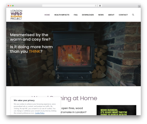 Faz cookie manager WordPress plugin - woodburning.london