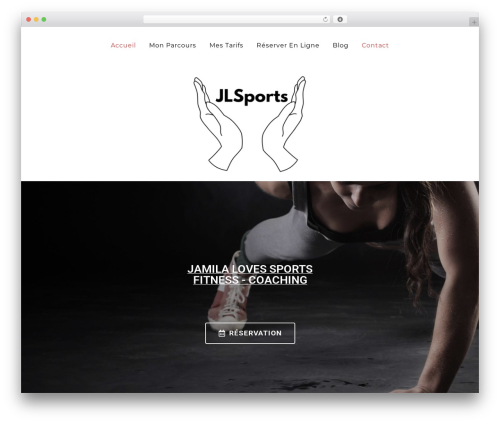 SkyWP WordPress theme - jamilalovesports.com