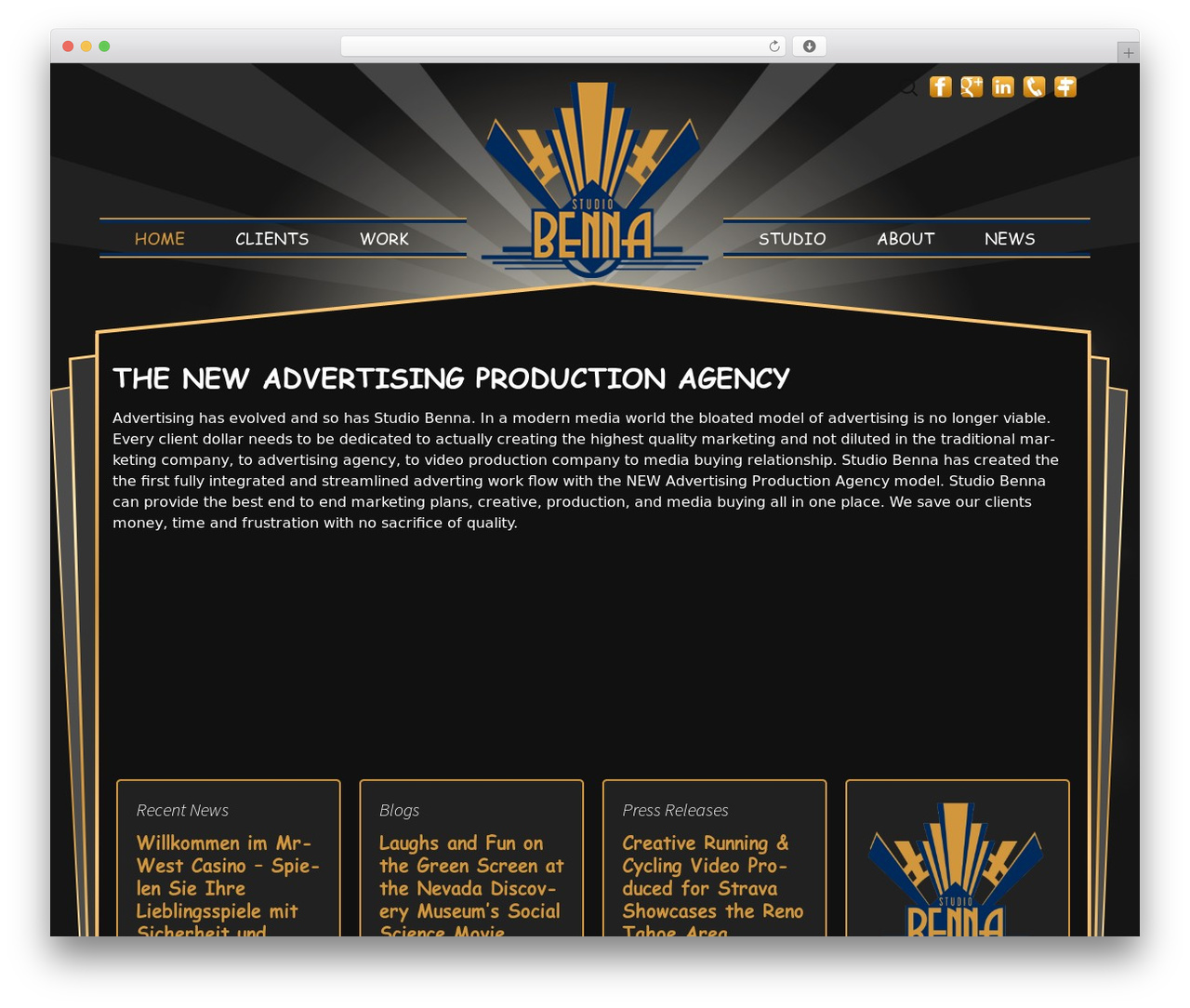 Theme WordPress Studio Benna - Custom Theme - studiobenna.com Theme WordPress Studio Benna - Custom Theme - studiobenna.com