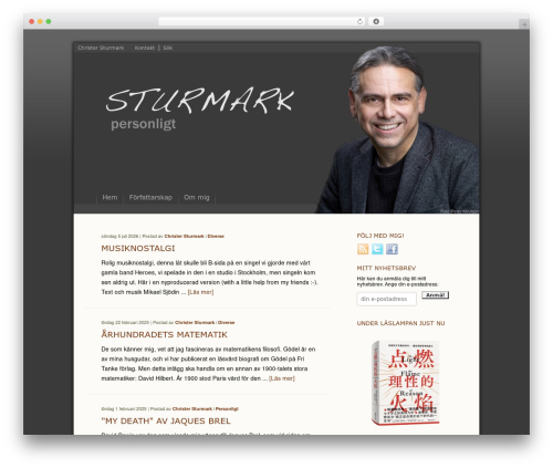 Theme WordPress Sturmark - sturmark.se