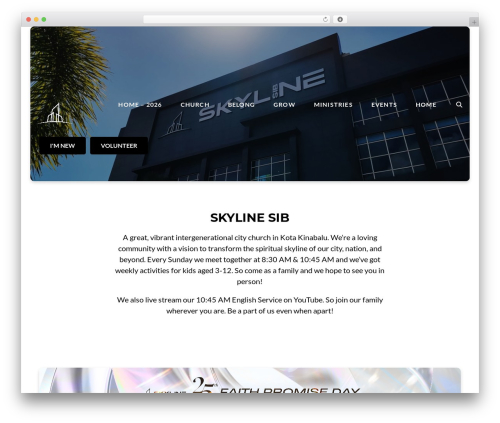 WordPress theme Float - skylinesib.com