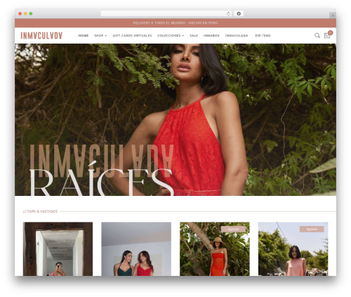 WordPress theme Claue - inmaculada.shop