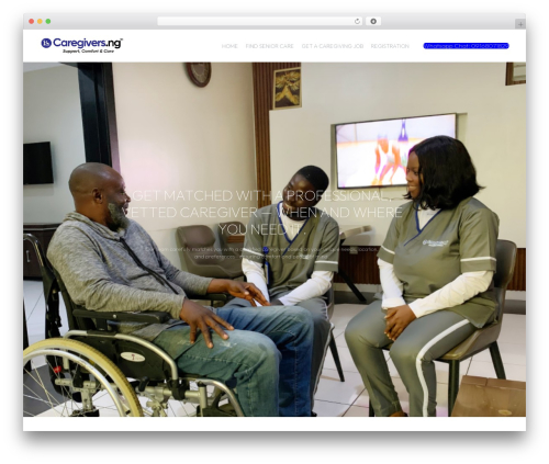 WordPress theme Outgrid - caregivers.ng